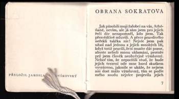 Platón: Obrana Sokratova