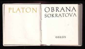 Platón: Obrana Sokratova