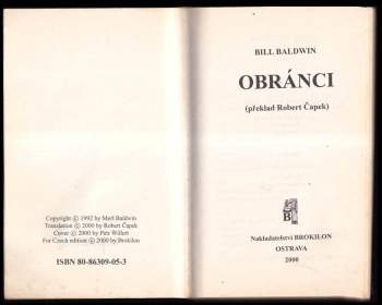 Bill Baldwin: Obránci