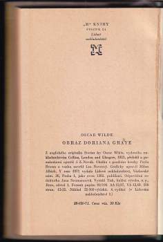 Oscar Wilde: Obraz Doriana Graye