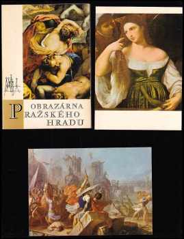 Jaromír Neumann: Obrazárna pražského hradu - soubor 12 pohlednic Josefa Ehma