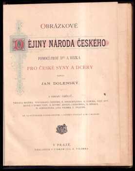 Jan Dolenský: Obrázkové dějiny národa českého