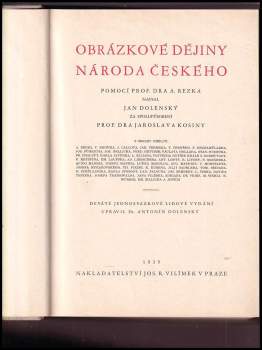 Jan Dolenský: Obrázkové dějiny národa českého