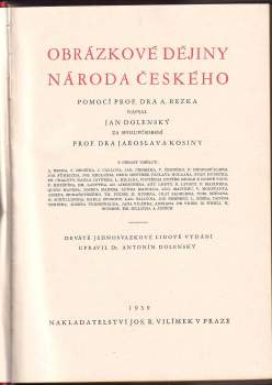 Jaroslav Kosina: Obrázkové dějiny národa českého