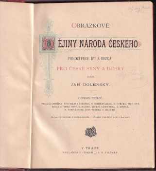 Jan Dolenský: Obrázkové dějiny národa českého