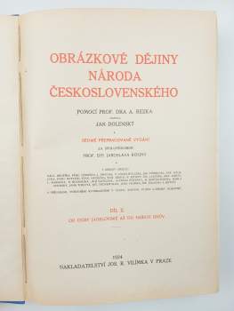Jan Dolenský: Obrázkové dějiny národa československého