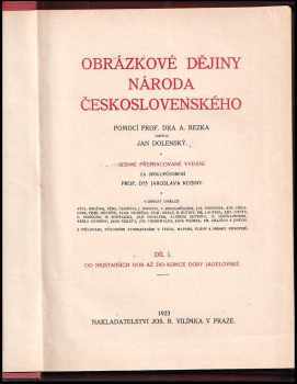 Jan Dolenský: Obrázkové dějiny národa československého
