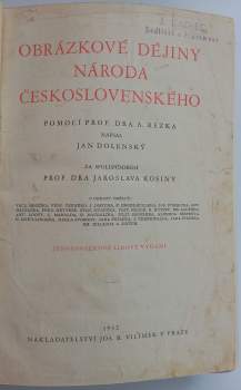 Jaroslav Kosina: Obrázkové dějiny národa československého