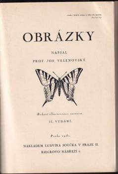 Josef Velenovský: Obrázky