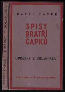 Karel Čapek: Obrázky z Holandska