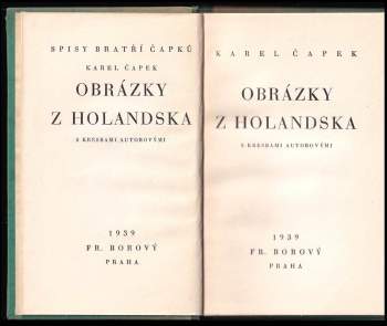 Karel Čapek: Obrázky z Holandska