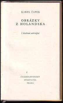 Karel Čapek: Italské listy