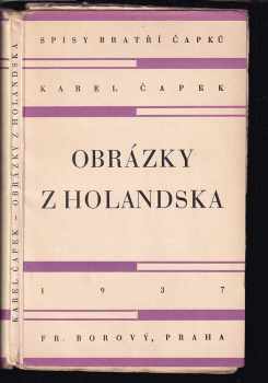 Karel Čapek: Obrázky z Holandska