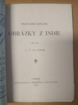 Rudyard Kipling: Obrázky z Indie