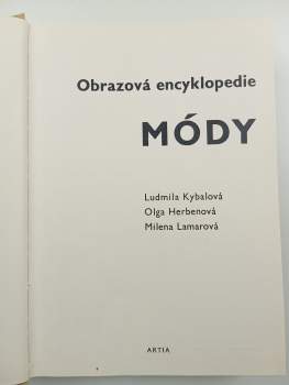 Ludmila Kybalová: Obrázová encyklopedie módy