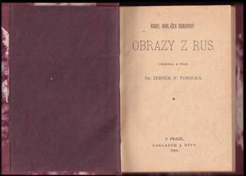 Karel Havlíček Borovský: Obrazy z Rus