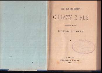 Karel Havlíček Borovský: Obrazy z Rus
