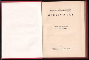 Karel Havlíček Borovský: Obrazy z Rus