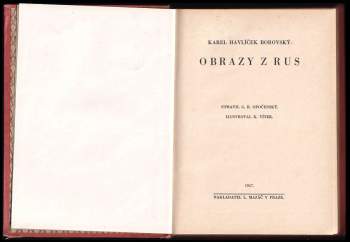 Karel Havlíček Borovský: Obrazy z Rus