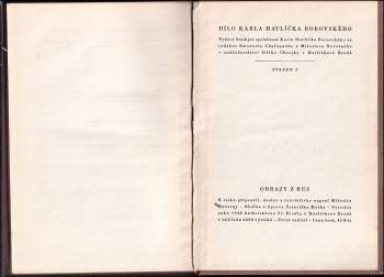 Karel Havlíček Borovský: Obrazy z Rus