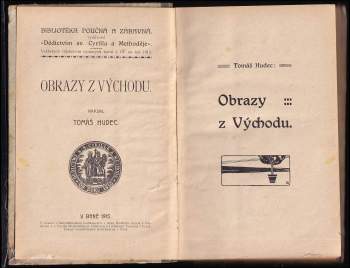 Tomáš Hudec: Obrazy z východu