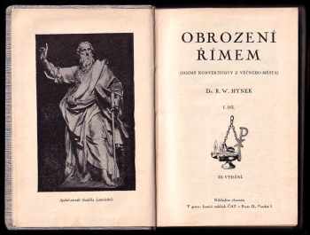 Rudolf Maria Hynek: Obrození Římem