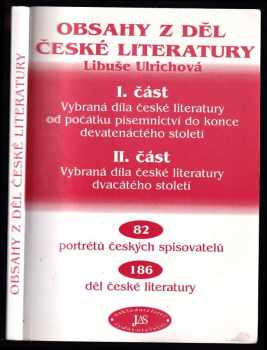 Libuše Ulrichová: Obsahy z děl české literatury