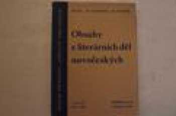 Obsahy z literárních děl novočeských