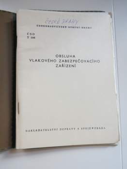 Obsluha vlakového zabezpečovacího zařízení (1975 + 1991)