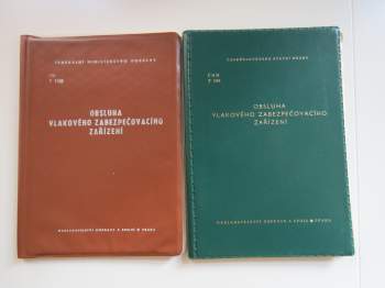 Obsluha vlakového zabezpečovacího zařízení (1975 + 1991)