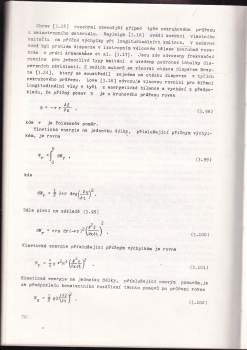 Zdeněk Škvor: Obvodové modely kmitajících soustav v pevné a plynné fázi