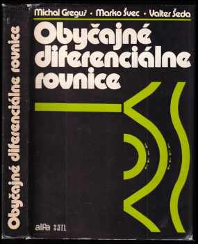 Marko Švec: Obyčajné diferenciálne rovnice