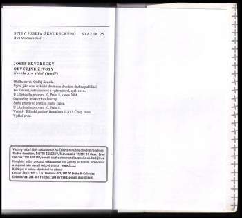 Josef Škvorecký: Obyčejné životy
