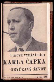 Karel Čapek: Obyčejný život