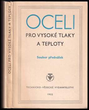 Oceli pro vysoké tlaky a teploty