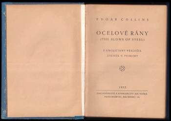 Edgar Collins: Ocelové rány