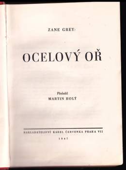 Zane Grey: Ocelový oř