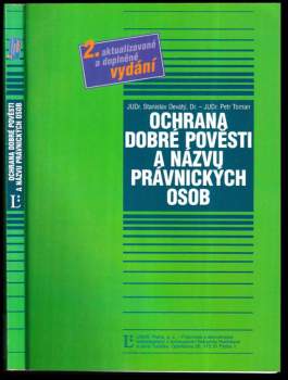 Ochrana dobré pověsti a názvu právnických osob