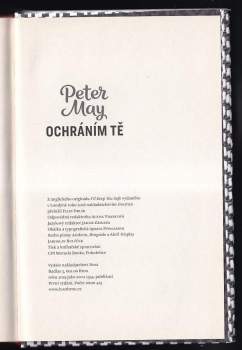 Peter May: Ochráním tě