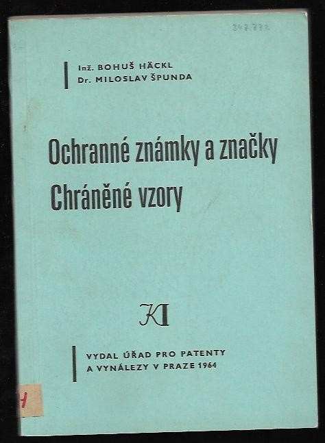 Bohuš Häckl: Ochranné známky a značky