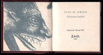 Ivan Martin Jirous: Ochranný dohled