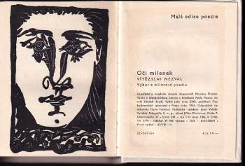 Vítězslav Nezval: Oči milenek