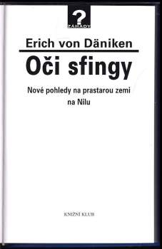 Erich von Däniken: Oči sfingy
