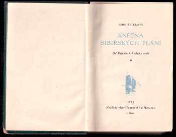 John Retcliffe: Od Bajkalu k Rudému moři: Kněžna sibiřských plání + Černé veličenstvo