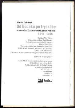 Martin Dubánek: Od bodáku po tryskáče