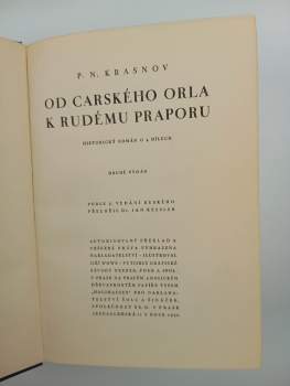 Petr Nikolajevič Krasnov: Od carského orla k rudému praporu