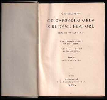 Petr Nikolajevič Krasnov: Od carského orla k rudému praporu