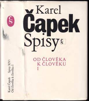 Karel Čapek: Od člověka k člověku