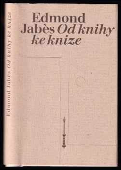 Edmond Jabès: Od knihy ke knize