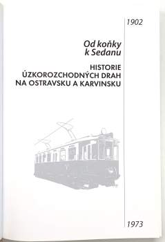 Jiří Boháček: Od koňky k Sedanu